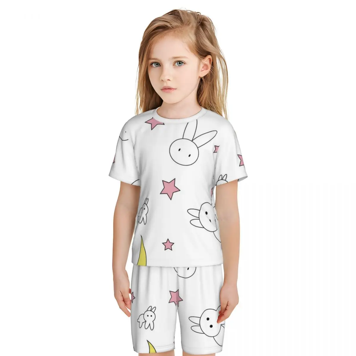 Sailor Moon New Summer Plus Size 4XL Pajamas Set for boys girls Nightwear