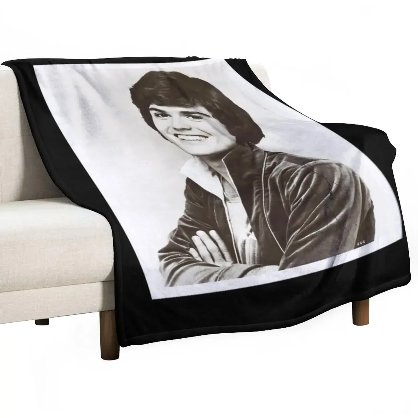 Donny Osmond Autographs Throw Blanket valentine gift ideas blankets ands Blankets