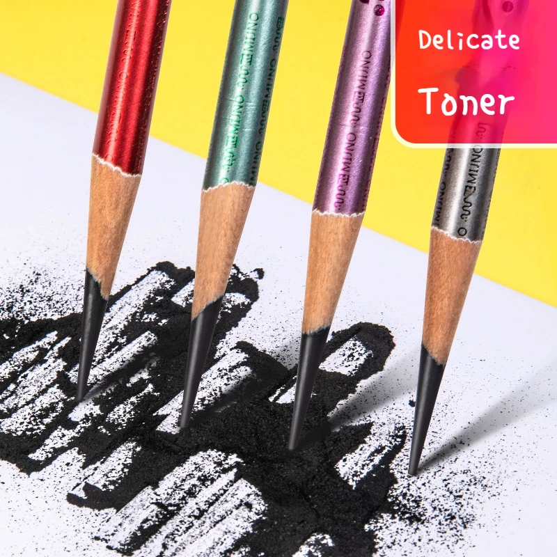 Borrence 40pc Charcoal MIJNO sketch art special soft medium hard hand painting pen sketch carbonized pencil full carbon brush