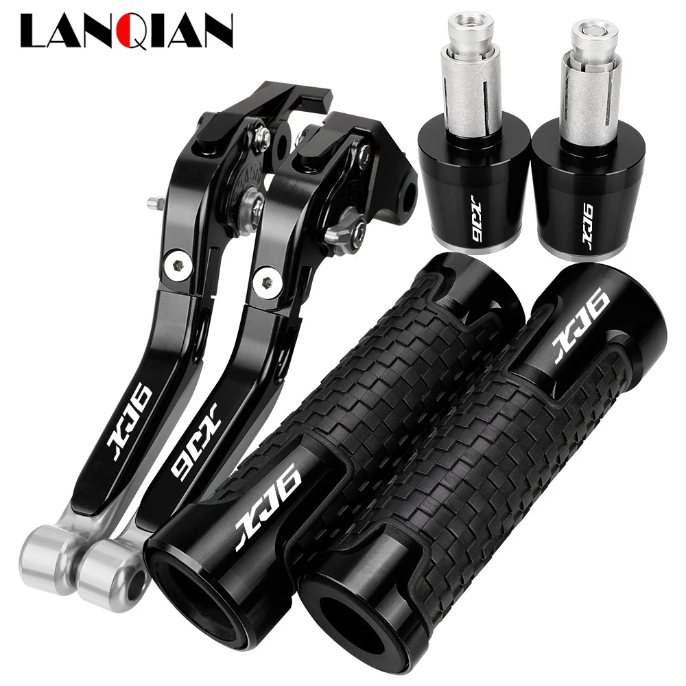 

For YAMAHA XJ6 XJ6N 2009 2010 2011 2012 2013 2014 2015 Motorcycle Accessories Handgrips Brake Clutch Levers Handlebar Grips Ends