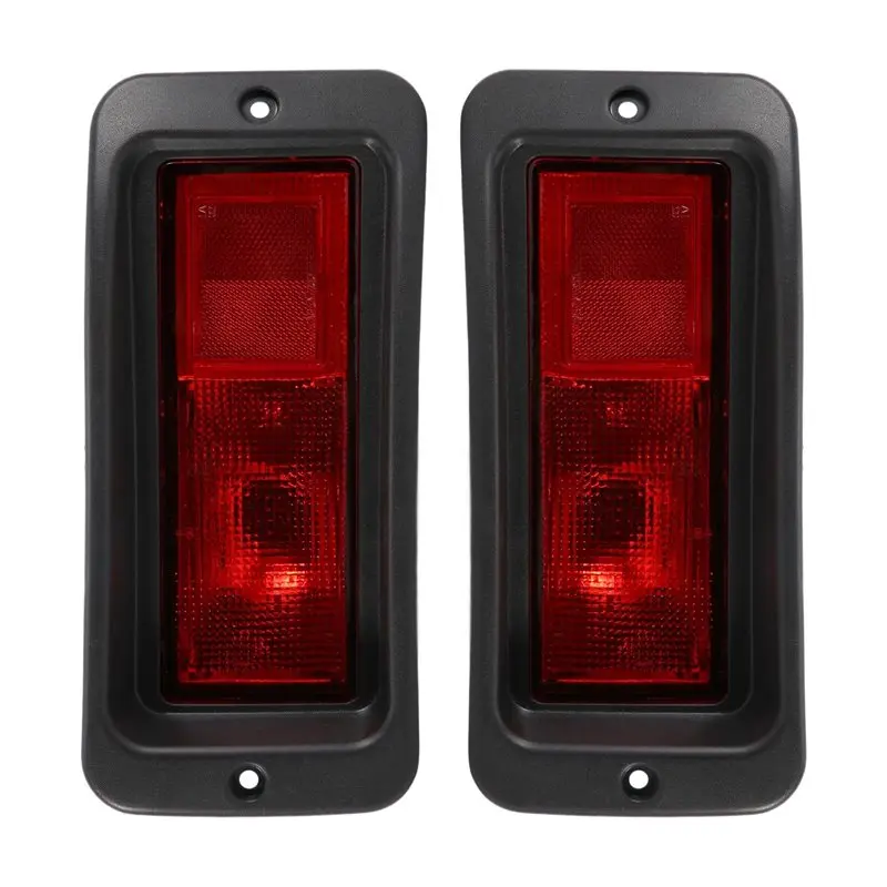 A21E-2 X Rear Bumper Reflector Light Tail Light For Mitsubishi Pajero Montero Pajero Sport 1999-2008