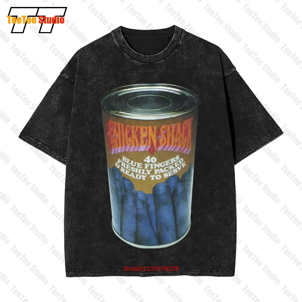 

Винтажная футболка большого размера Chicken Shack 40 Blue Fingers 1968, обложка группы QS94