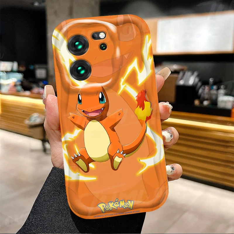 Pokemon Pikachu Charizard Case For Xiaomi 13T 12T 14 13 12 11 Lite 5G NE 10T POCO X5 X6 Pro X3 NFC X4 GT F3 F4 F5 F6 M6 M5S C65