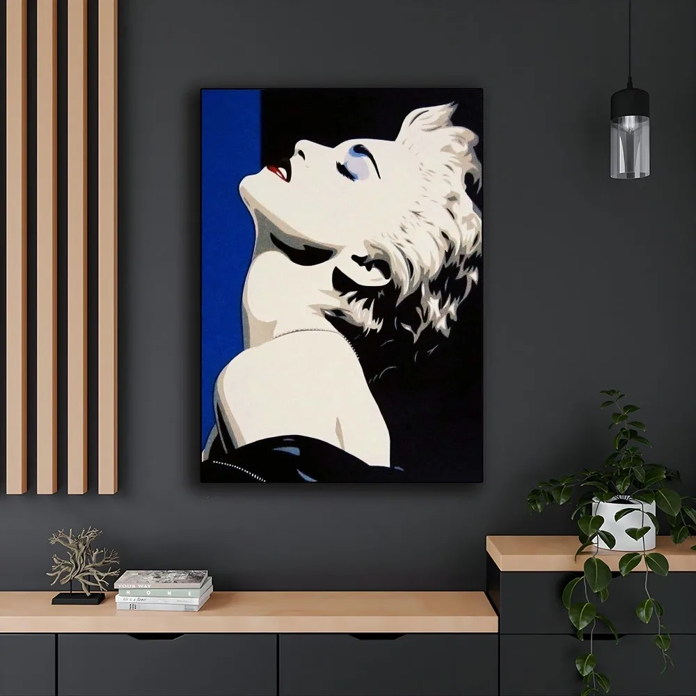 1pc Madonna Bad Girl Poster Paper Print Home Bedroom Entrance Bar Cafe Art Painting Decoration