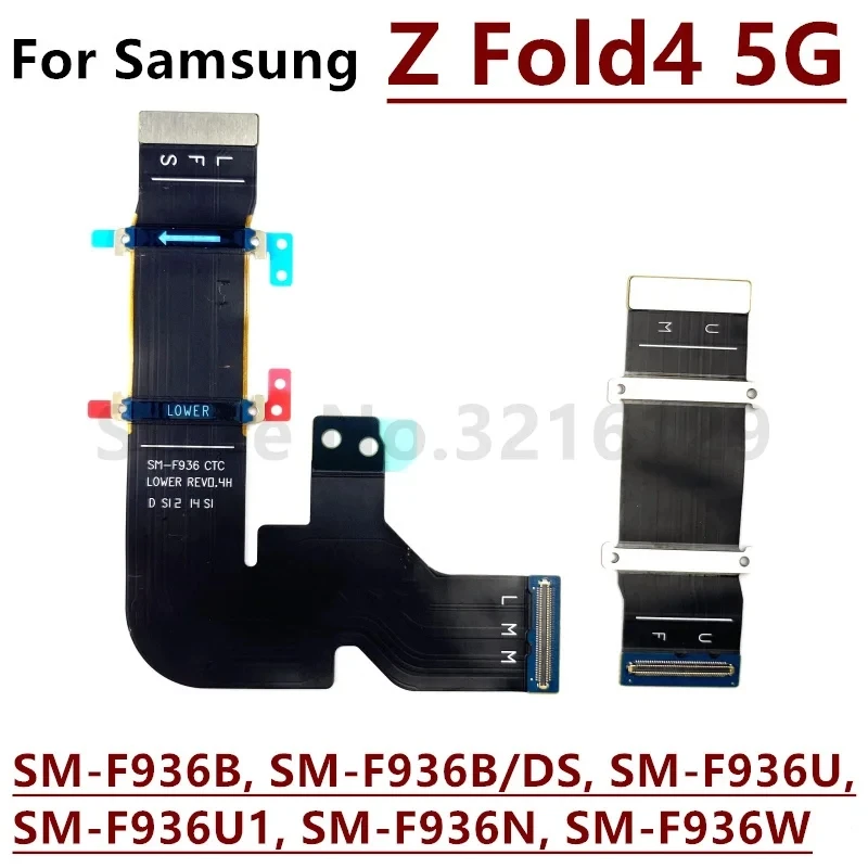 For Samsung Galaxy Z Fold Fold2 Fold3 Fold4 Fold5 5G F916 F926 F936 F946 LCD Display Connector Motherboard Spin Axis Flex Cable