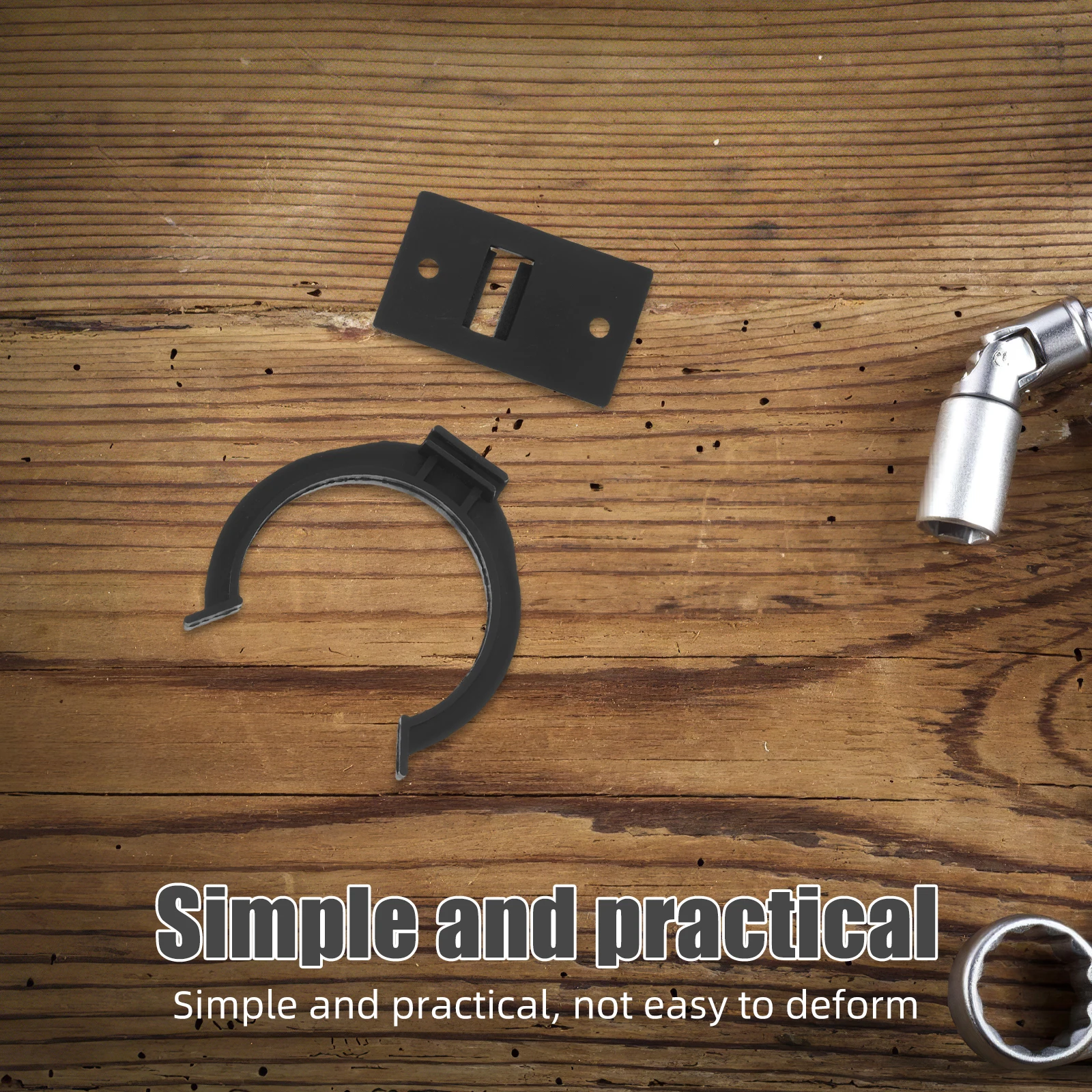 12 مجموعة من مشابك أصابع القدم لخزانة المطبخ سهلة التركيب ومشابك طيدة مقاومة للماء لتثبيت لوحة اللوح #4