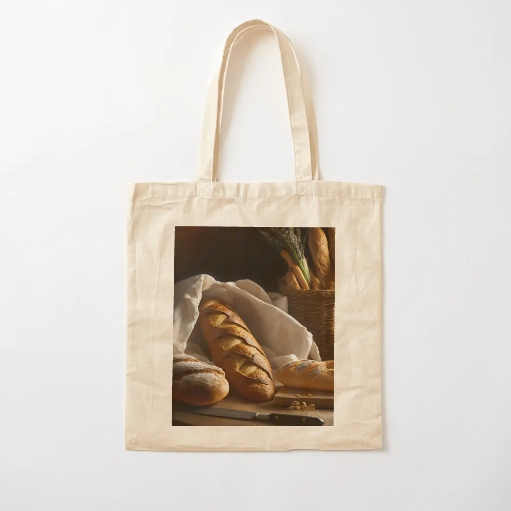 

bread Tote Bag shopping cart bags university shopper bag Shopper bag luxury women Canvas Tote