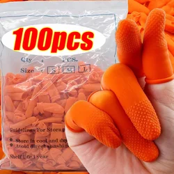 S/M/L Disposable Finger Cover Anti-static Fingertips Protector Gloves Rubber Home Non-slip Cleaning Tools Industry Finges Cots