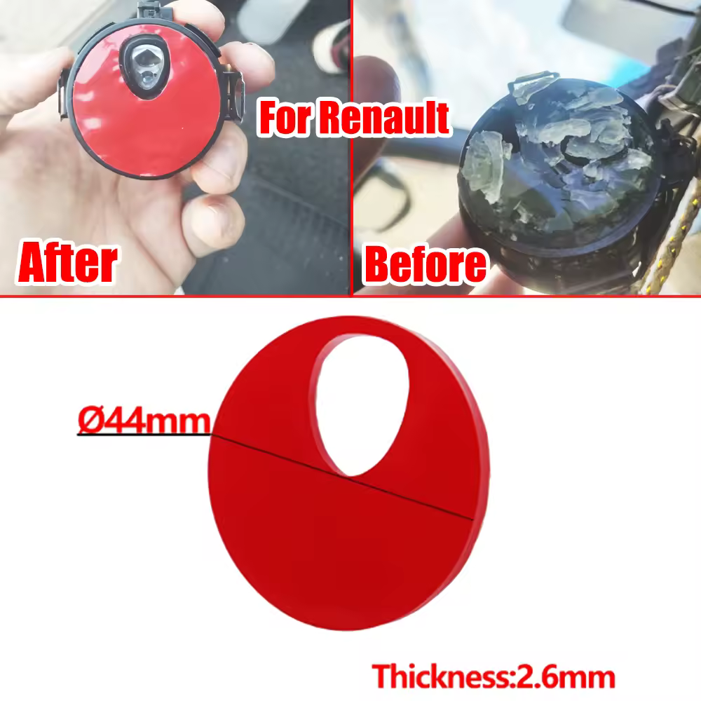 Rain Light Sensor Gel Pad For Renault Koleos Samsung QM5 Adhesive Film Silicone Sticker Windscreen Chip Repair Fix Tape 08 -2017