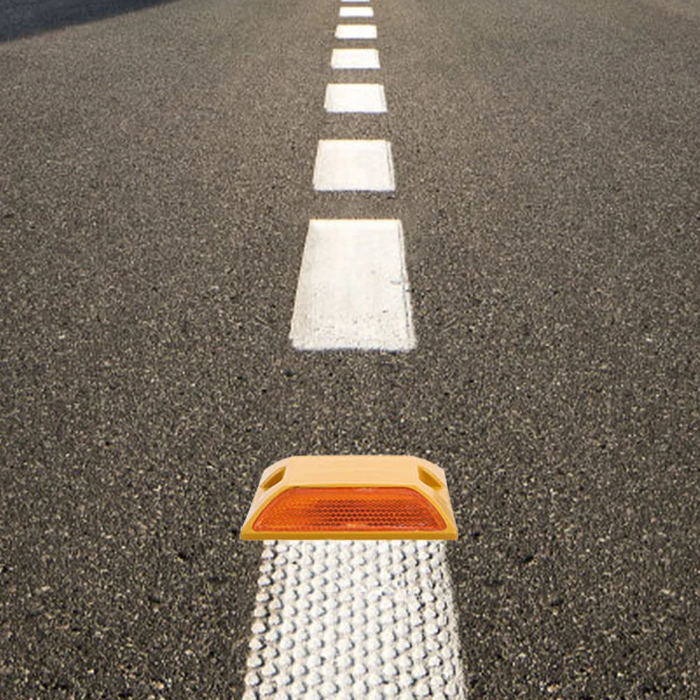 عاكس الطريق مسمار السلامة علامة الرصيف عاكس لممر الطريق السريع وقوف السيارات على جانب الطريق