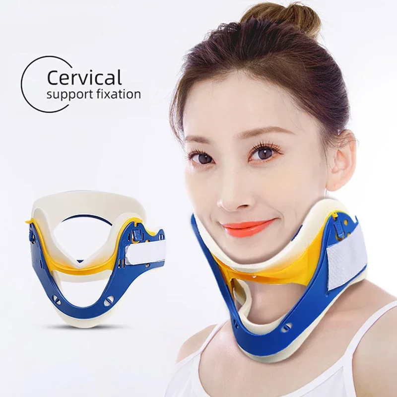 Adjustable Cervical Traction Medical Appliance Cervical Support Posture Appliance Cervical Stretcher Relaxation Ring