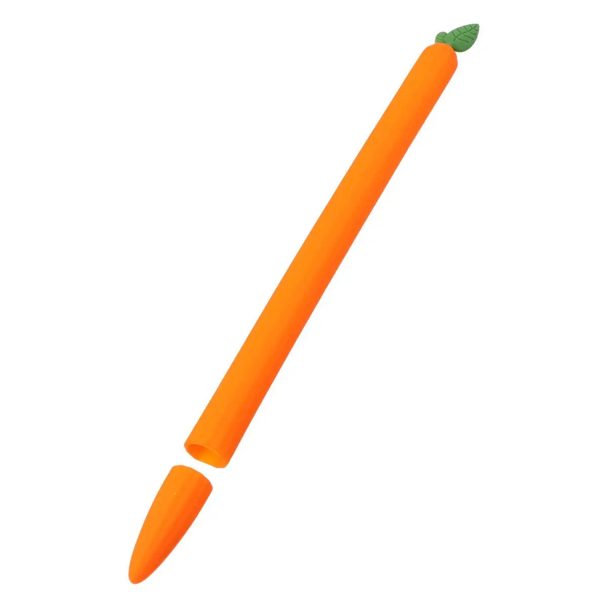Stylus Pen Cover Carrot Silicone Protective Sleeve Comfortable Grip for Digital Pencil Accessories