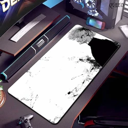 Tokyo Ghoul Anime Mousepad Office PC Computers Keyboard Mat on the Table Mouse Pad Natural Rubber Anti slip Desk Mats 900x400mm