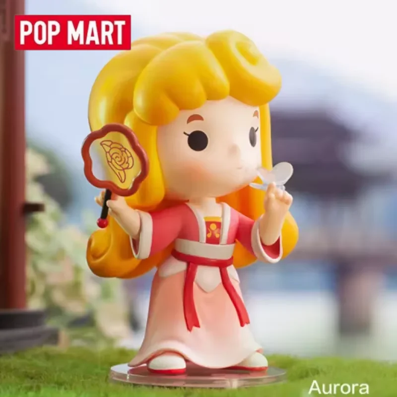 

POP MART Disney Princess Han Chinese Costume Series Blind Box Toys Kawaii Anime Action Figure Caixa Caja Surprise Mystery Box
