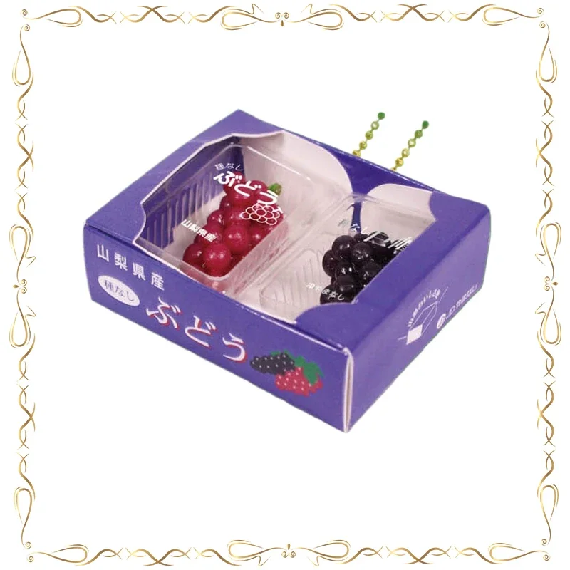 

Mini Box Packaging Fruit Gashapon Collection Pendant Q-version Cute Action Figure Model Toys