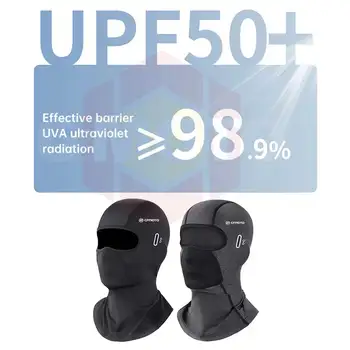 Cappellini per uomo Fodera per casco da bicicletta Cappello Passamontagna per moto Collo Bandana Cappuccio Maschera a pieno facciale Copertura per il viso da corsa per cfmoto