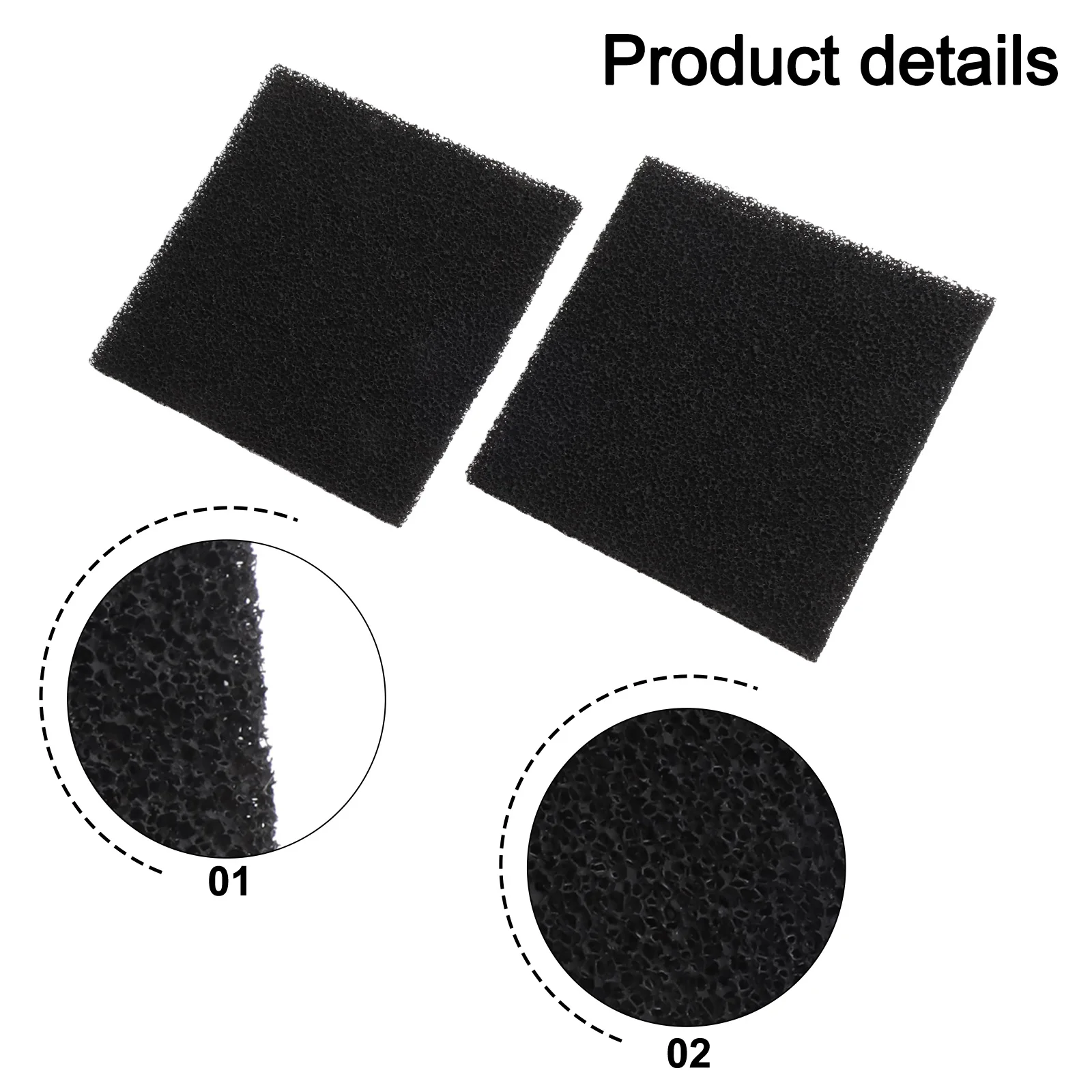 

Губка с активированным углем Фильтр с активированным углем Кислотостойкий антистатический дезодорирующий фильтр Эффективная фильтрация