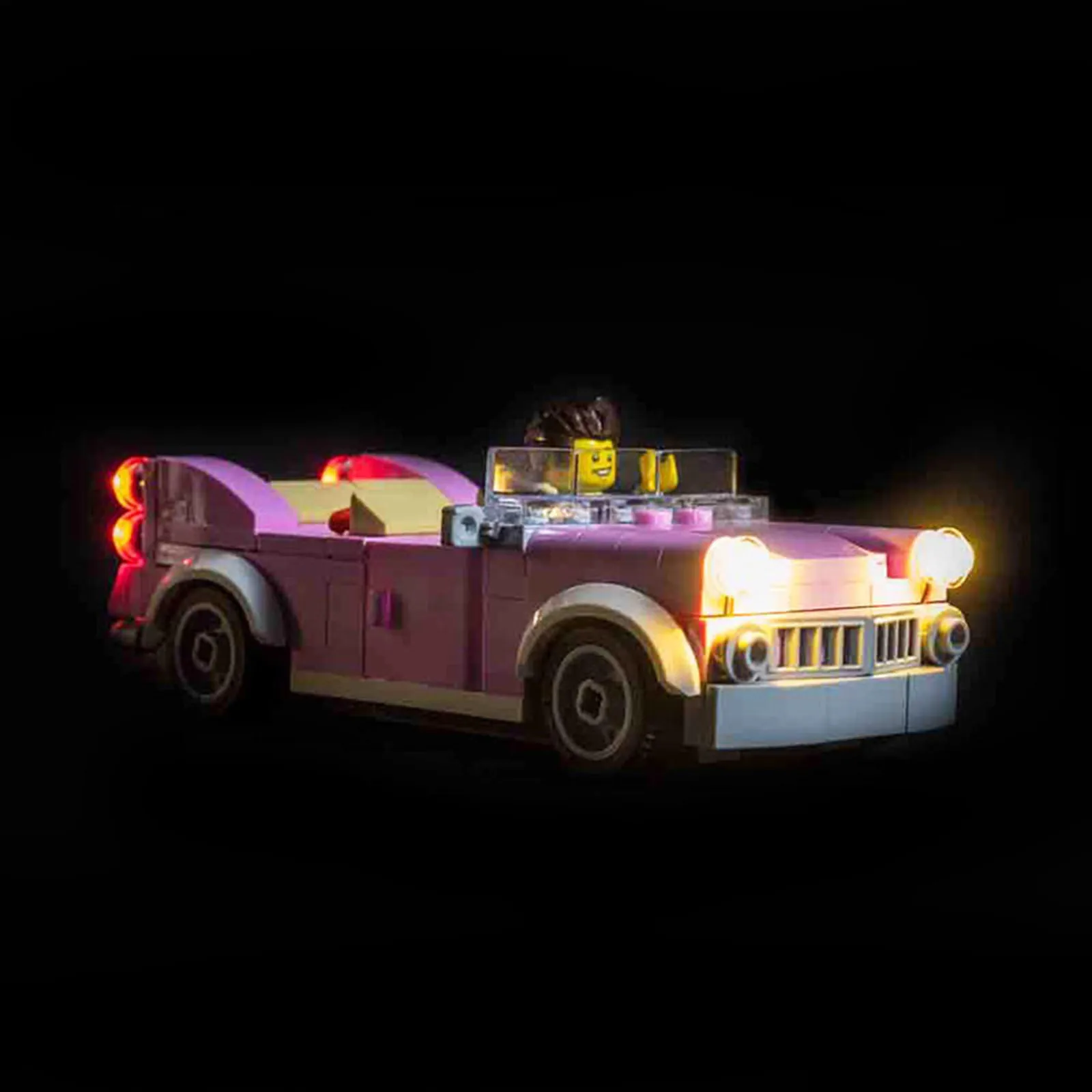 LYBMTWF LED Light Kit For 10260 Creator Downtown Diner Building Block Lighting Set DIY Toys Set (NOT Include The Model Bricks)