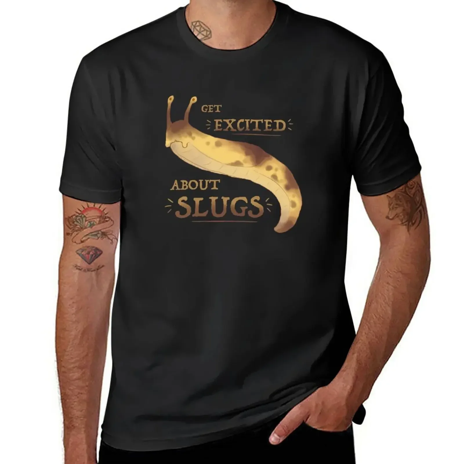 vintage clothes vintage mens graphic t-shirts pack Get EXCITED about SLUGS! T-Shirt  oversized t shirt  men clothing