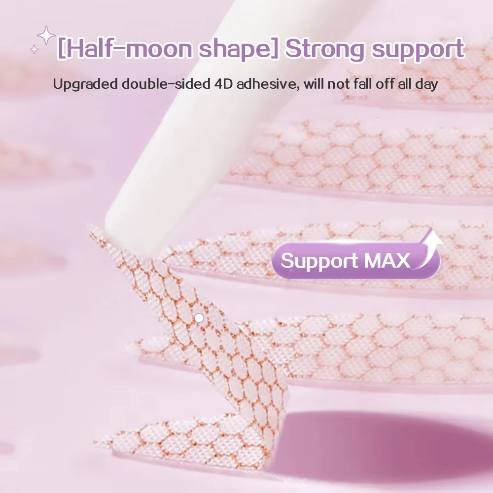 240 قطعة من ملصقات الجفن المزدوج الطبيعية غير المرئية وطويلة الأمد لتشكيل أشرطة تجميل العين الكبيرة لشخص جفن واحد #3