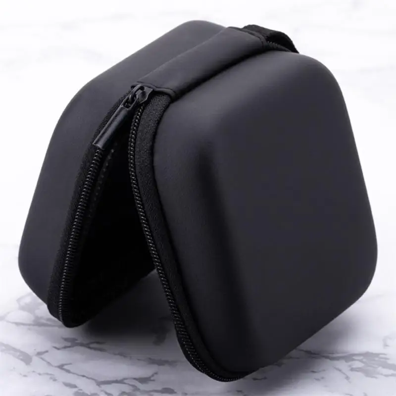 Earphone Holder Case Zipper Hard Earphone Bag Portable Pouch EVA Waterproof USB Cable Organizer Headset Bags Headphone Boxes