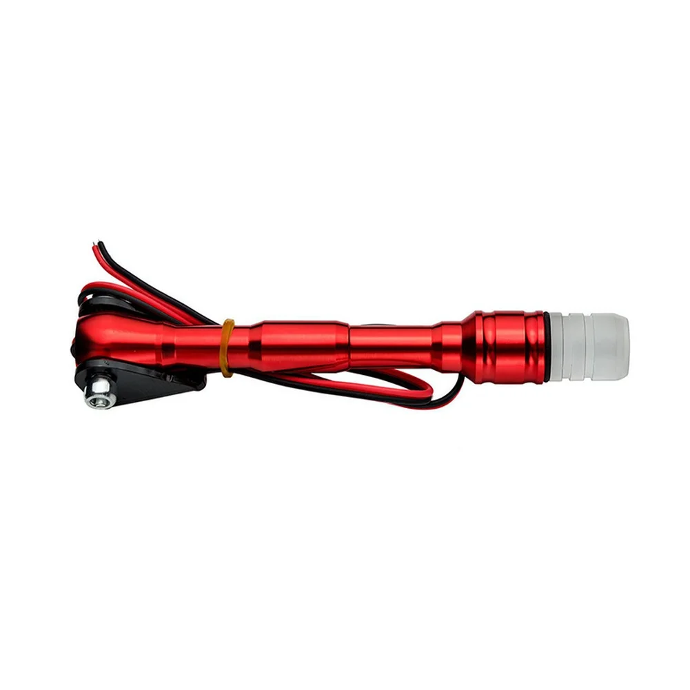 CNC Aluminum Motorcycle With LED Light Color For General Fit Bike Accessories