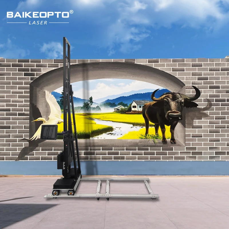 

BK-UP700P Precision Wall Printing Machine for Artwork Portable Wall Painting Machine Continuous Inkjet Printer