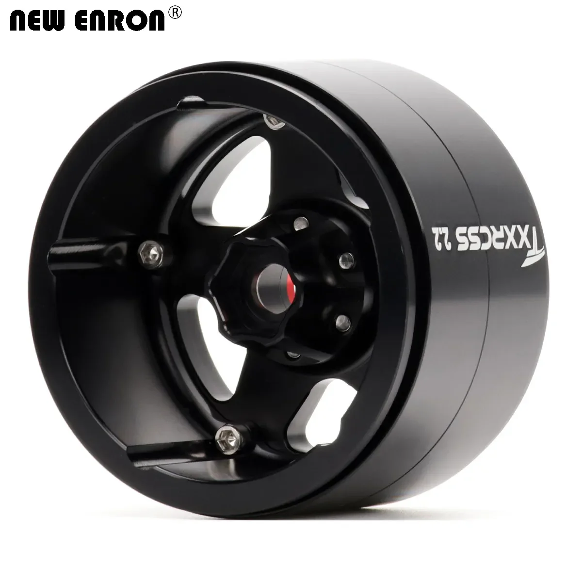 4 قطعة 2.2 Beadlock إزاحة سلبية-5.5/-8.5 مللي متر حافة عجلة قابلة للتغيير لسيارة RC 1/10 محوري SCX10 الشبح RR10 KM5 اليتي KM2 TRX4 #4