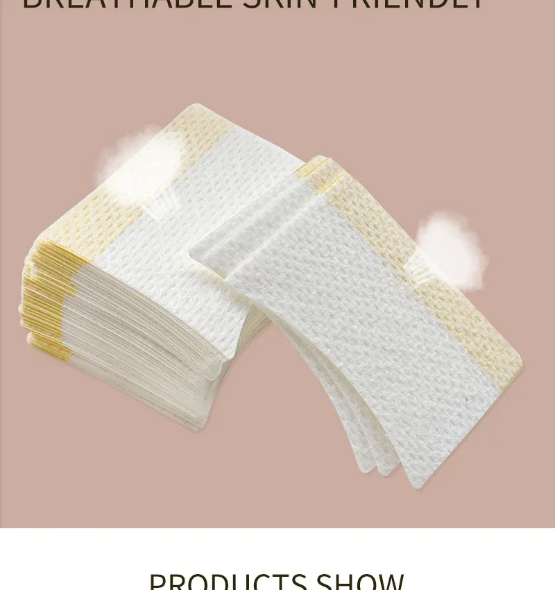 200/40 Pz Patch Adesivo Per La Rimozione Ciglia Finte Cuscinetti Per Gli Occhi Patch Estensione Delle Ciglia donne Strumenti di Trucco Ciglia di Cotone Usa E Getta