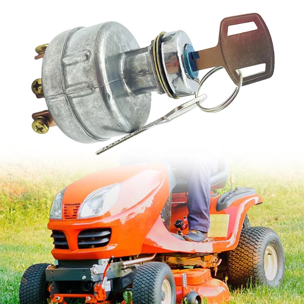 

1PCS Start Switch With Key Plastic 9x7x6cm JK408 JK406B Ignition Starter Switch Garden Accessories For Agricultural Vehicles