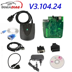 Newest V3.104.24 HDS HIM For Honda Diagnostic System Tool For Honda Interface Module+ RS232 OBD2 Scanner Support Multi-Function