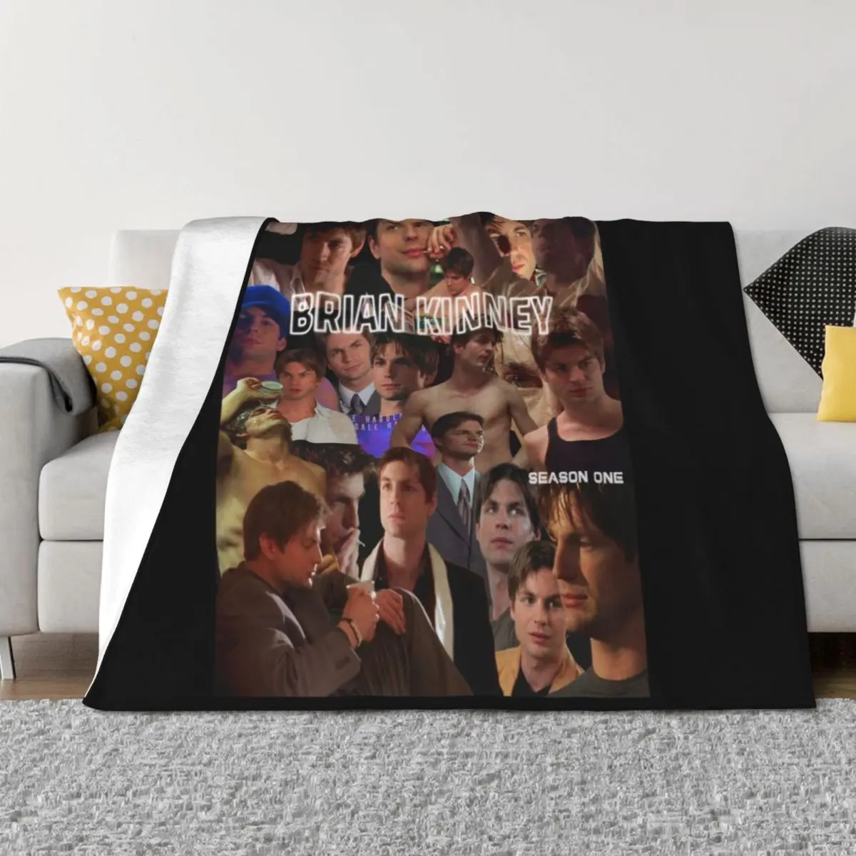 

Brian Kinney: Season one Throw Blanket Summer christmas gifts Quilt For Baby Blankets