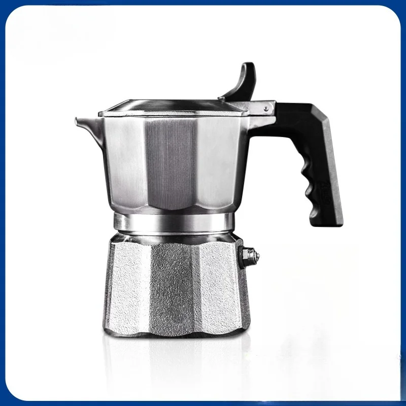 

Stainless steel mocha pot, double valve brewed coffee, full set