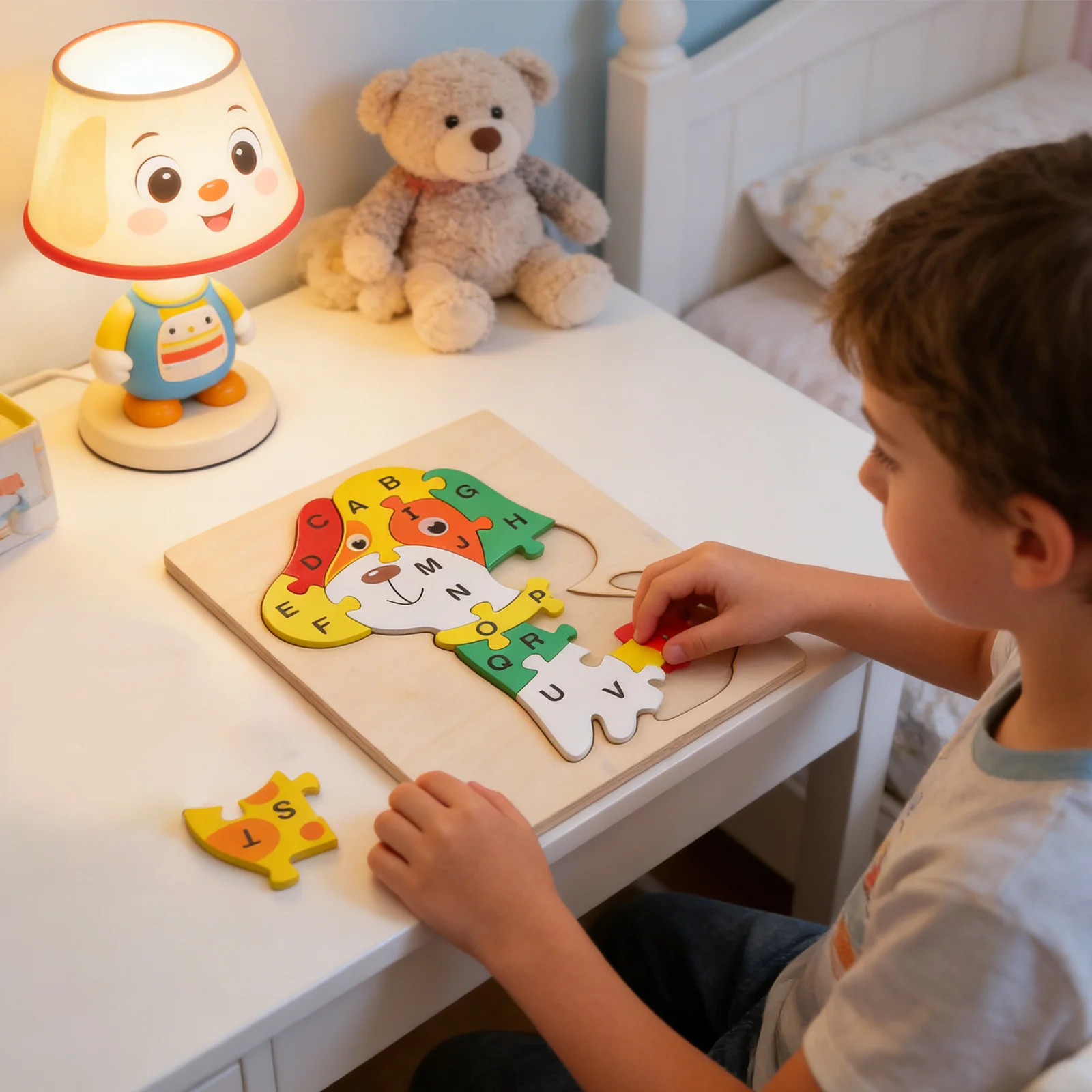 Crianças educação precoce quebra-cabeça 100 peças de madeira colorida montessori cérebro desenvolvimento jogo educativo para crianças pré-escolar