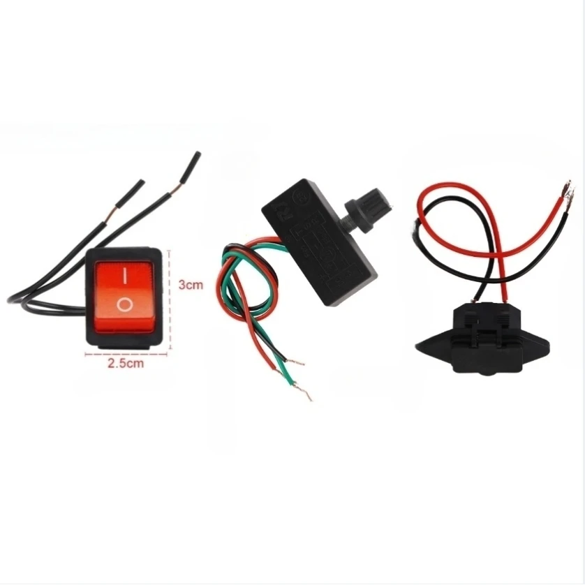 

Agricultural Equipment 12V DC Charging Port Power Switch Accessories Ammeter Inclusion Versatile Compatibility
