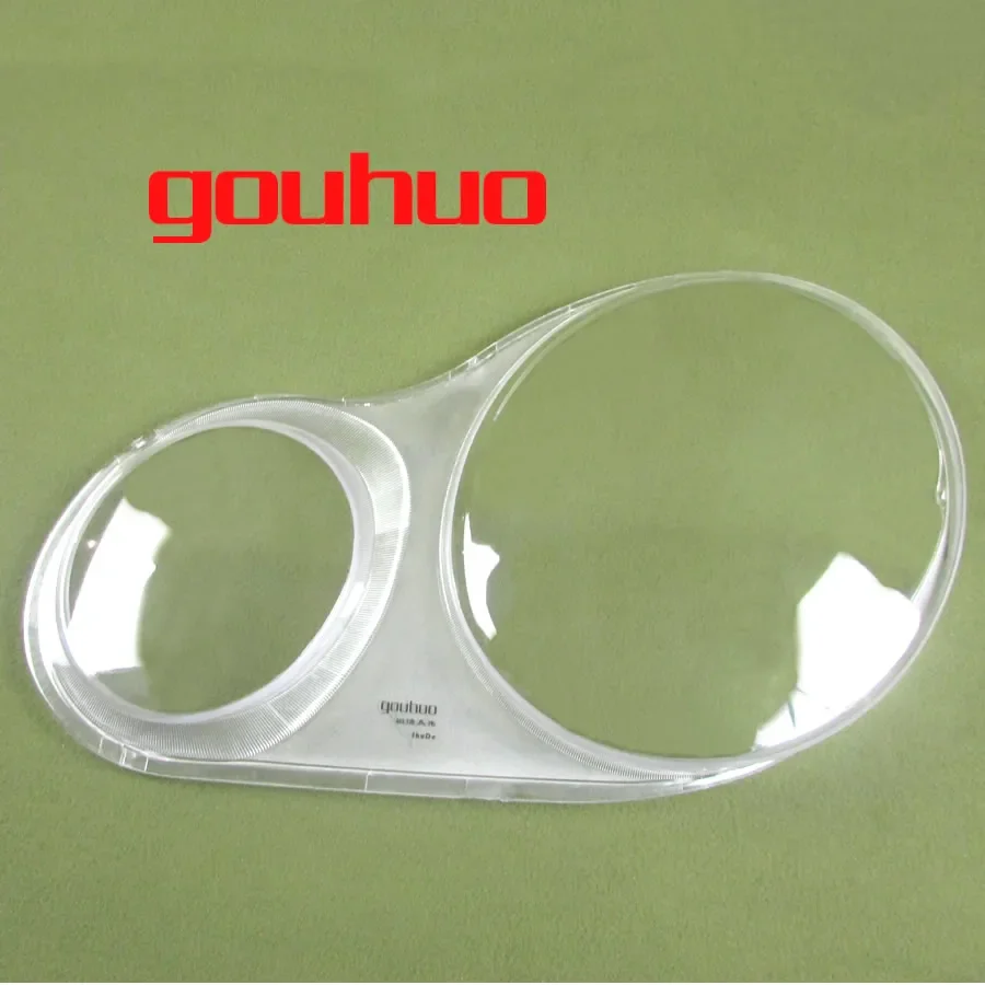 For Volkswagen VW Polo 2002 2003 2004 2005 Headlamp Cover Transparent Headlight Shell Lens Plexiglass Replace Original Lampshade