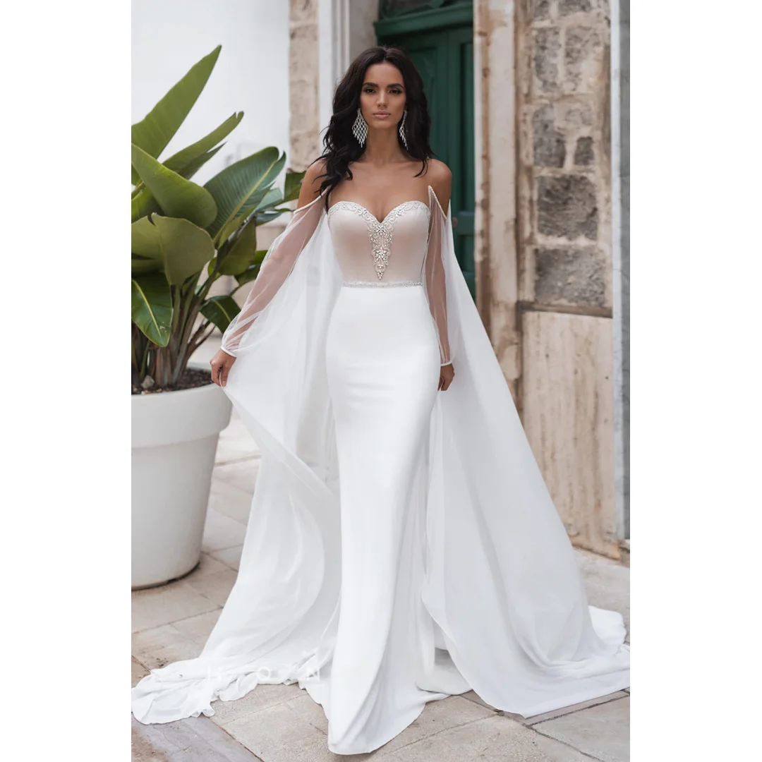 Shawl Evening Gown White Saudi Evening Dresses 2024 Luxury Sweetheart Elegant Party Dresses for Women Luxury Dress for Weddings