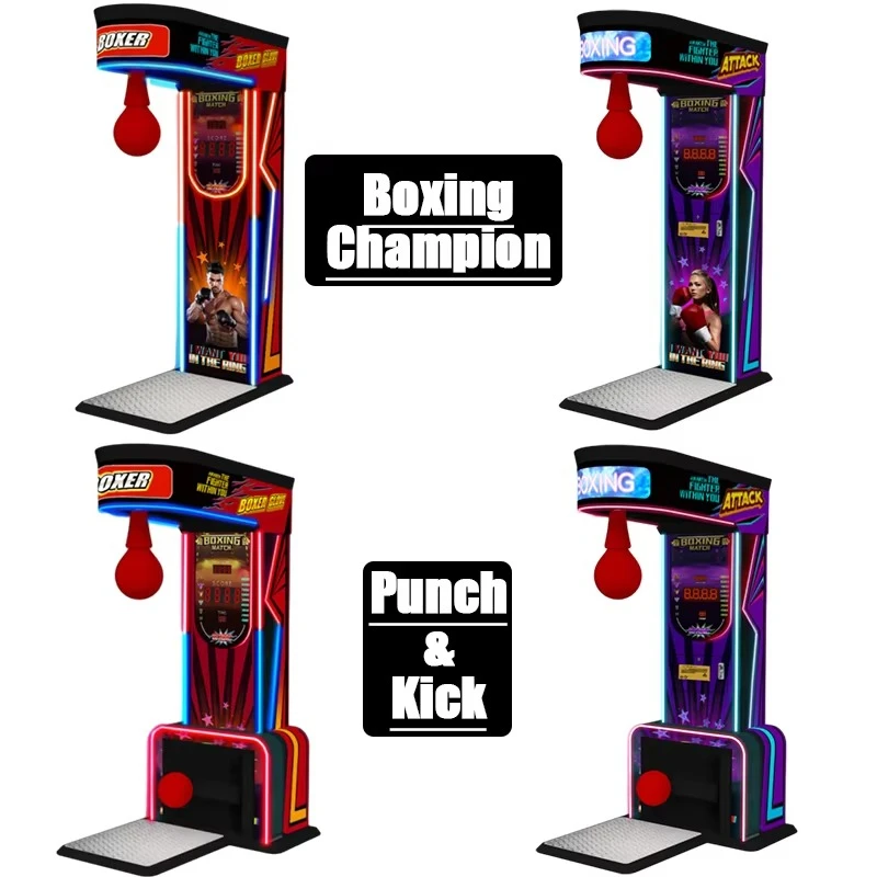 Custom Boxing Arcade Boxer Punch Price Lebanon Coin Entertainment Boxing Game Console
