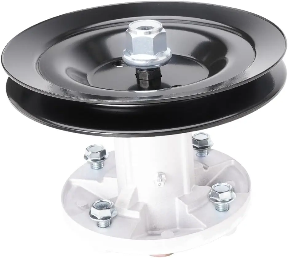

GY21099 GY20867 Deck Spindle Assembly with GX21381 Pulley for JD 190C, D170, E180, G110, LA150, LA175, S180 for 54" Lawn Tractor