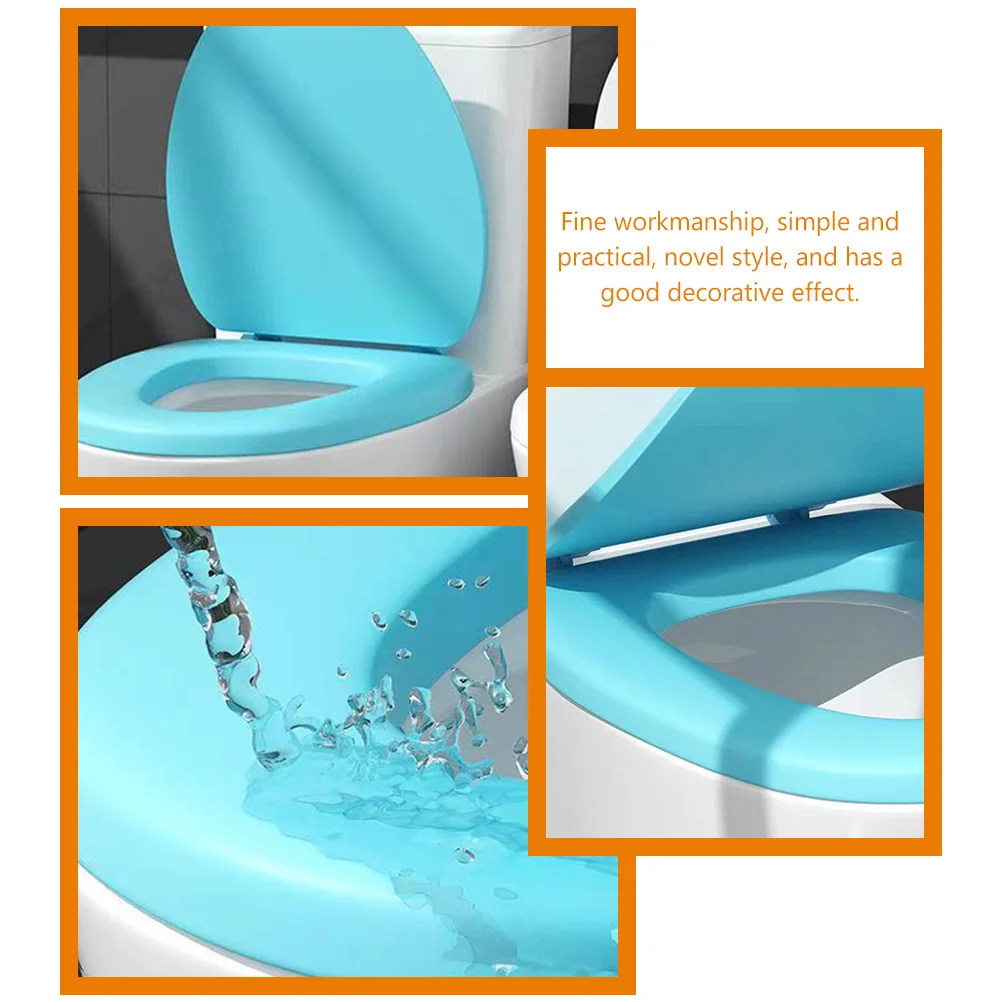 

Thickened EVA Toilet Seat Replacement Cover for Bathroom Home Travel Universal Washable Reusable Comfortable Safe Practical