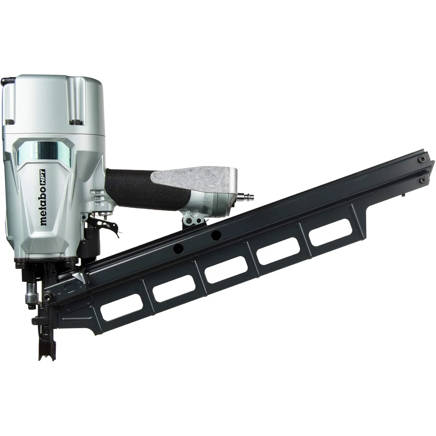 Framing Nailer Pneumatic 2 to 3-1/4-Inch Nails Tool-less Depth Adjustment 21 Degree Magazine Selective Actuation Switch