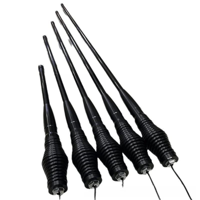 4x4Off Road Antenna VHF UHF V/U 4G Fiberglass Whip Mobile antenna Heavy Du-ty Spring Vhf Or Uhf 477Mhz Car Offroad Cb Antenna-HD