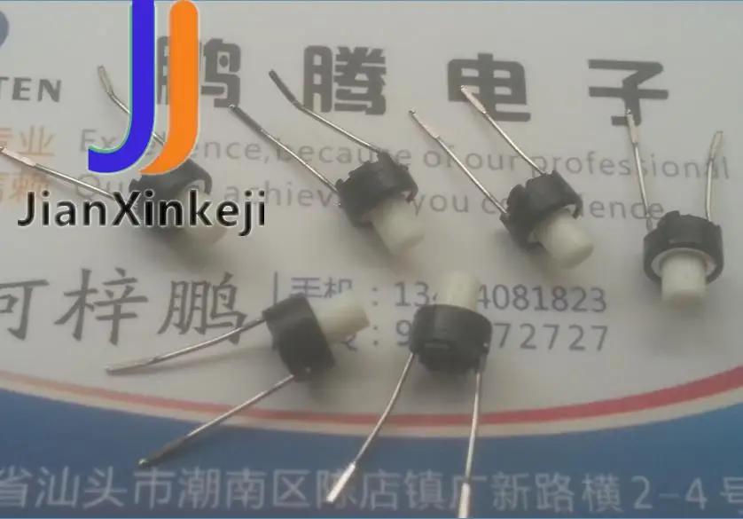 

11pcs original new SKRGAMD010 touch switch 2-pin 6 6 7mm in-line circular button with good micro motion quality