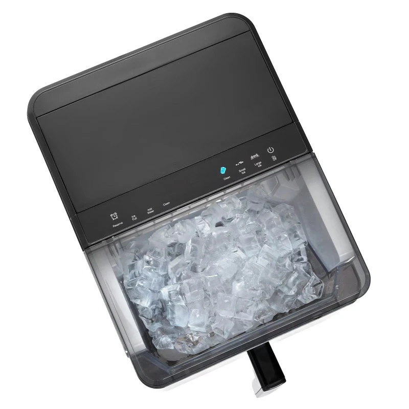 Counter top ice maker 50 pounds 24-hour self-cleaning electric household plastic ice maker