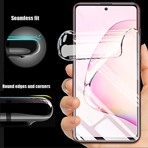 4-1 шт. для Samsung Galaxy S 20 FE 2022 5G S20fe Защитная пленка для экрана Мягкая гидрогелевая пленка для Samsung Note 20 20 Ultra 10 10+ 10Plus 5g