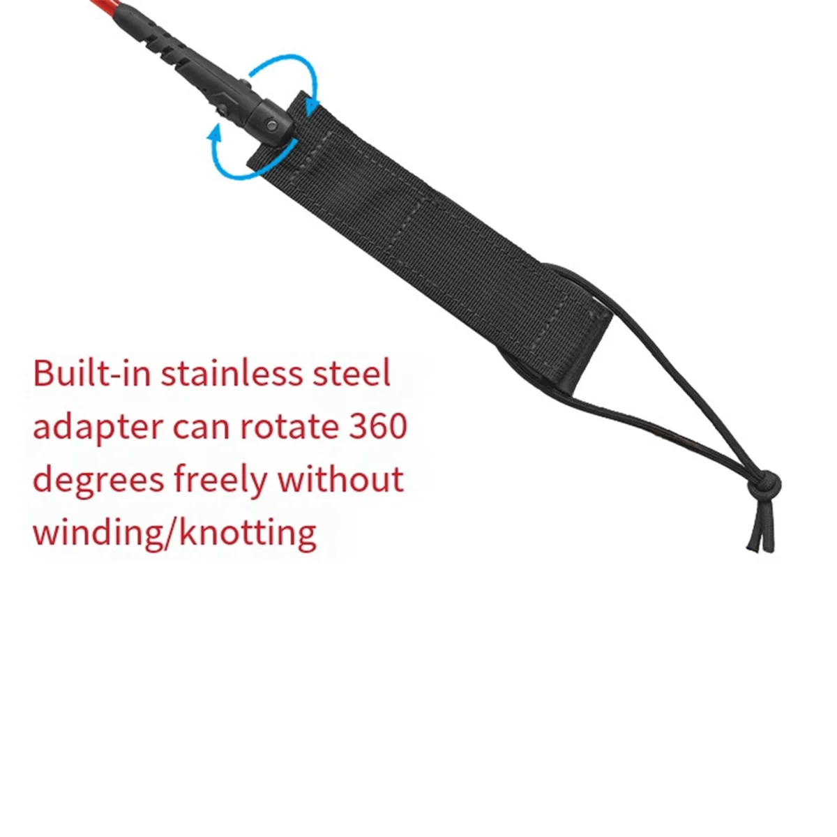 N18R 서핑 보드 가죽 끈 스탠드 업 패들 보드 가죽 끈 패들 보드 롱 보드 용 7 피트 발 가죽 끈 서핑 액세서리, A