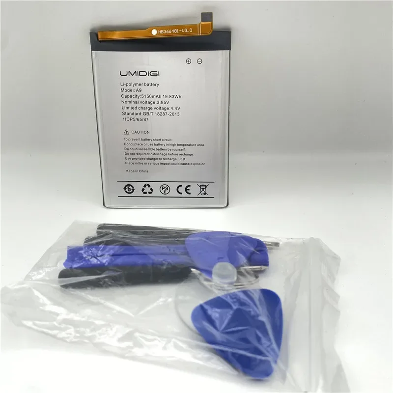

YCOOLY In stock for UMIDIGI A9 battery 5150mAh New date production High capacity for UMIDIGI A9 battery