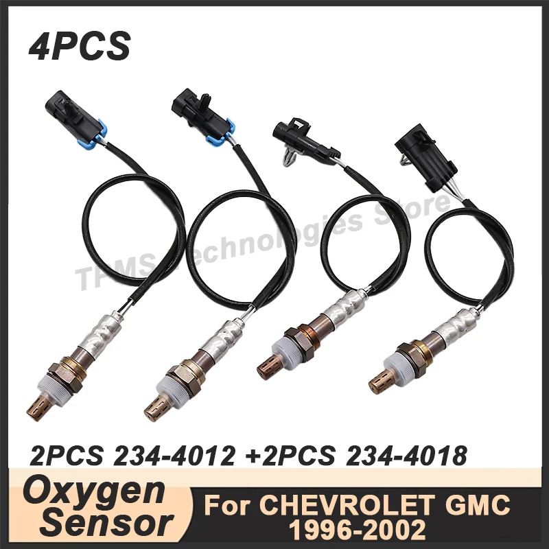 

Upstream & Downstream 234-4012 234-4018 Lambda Oxygen Sensor For Chevrolet Express Tahoe C1500 Suburban GMC Savana Yukon K1500
