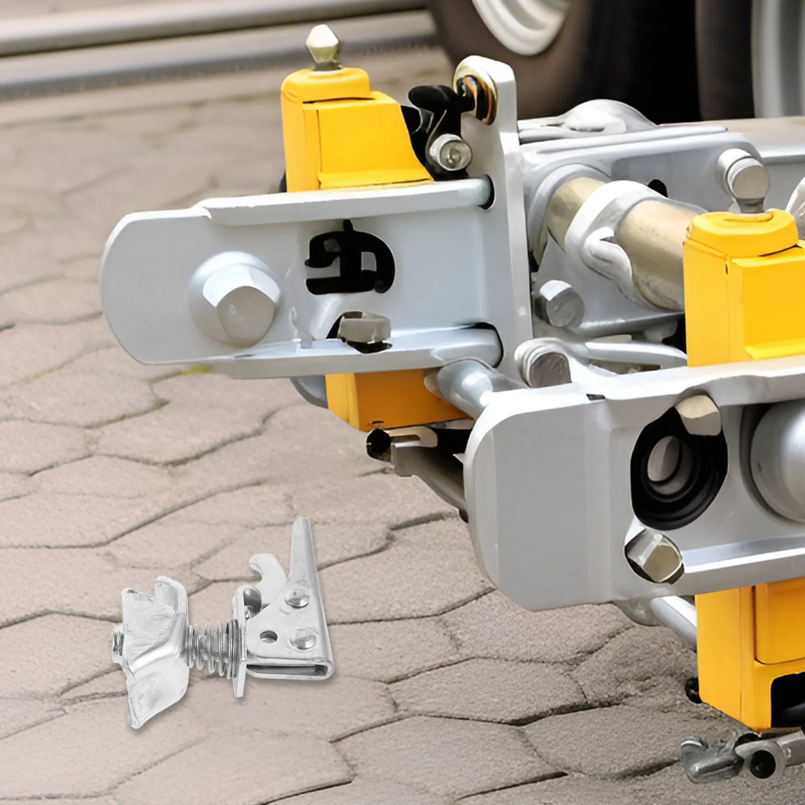 

Trailer Coupler Replacement Latch Kit Heavy Duty Compression Resistant for Hitch Ball Coupler Repair Stable Easy Install Multi