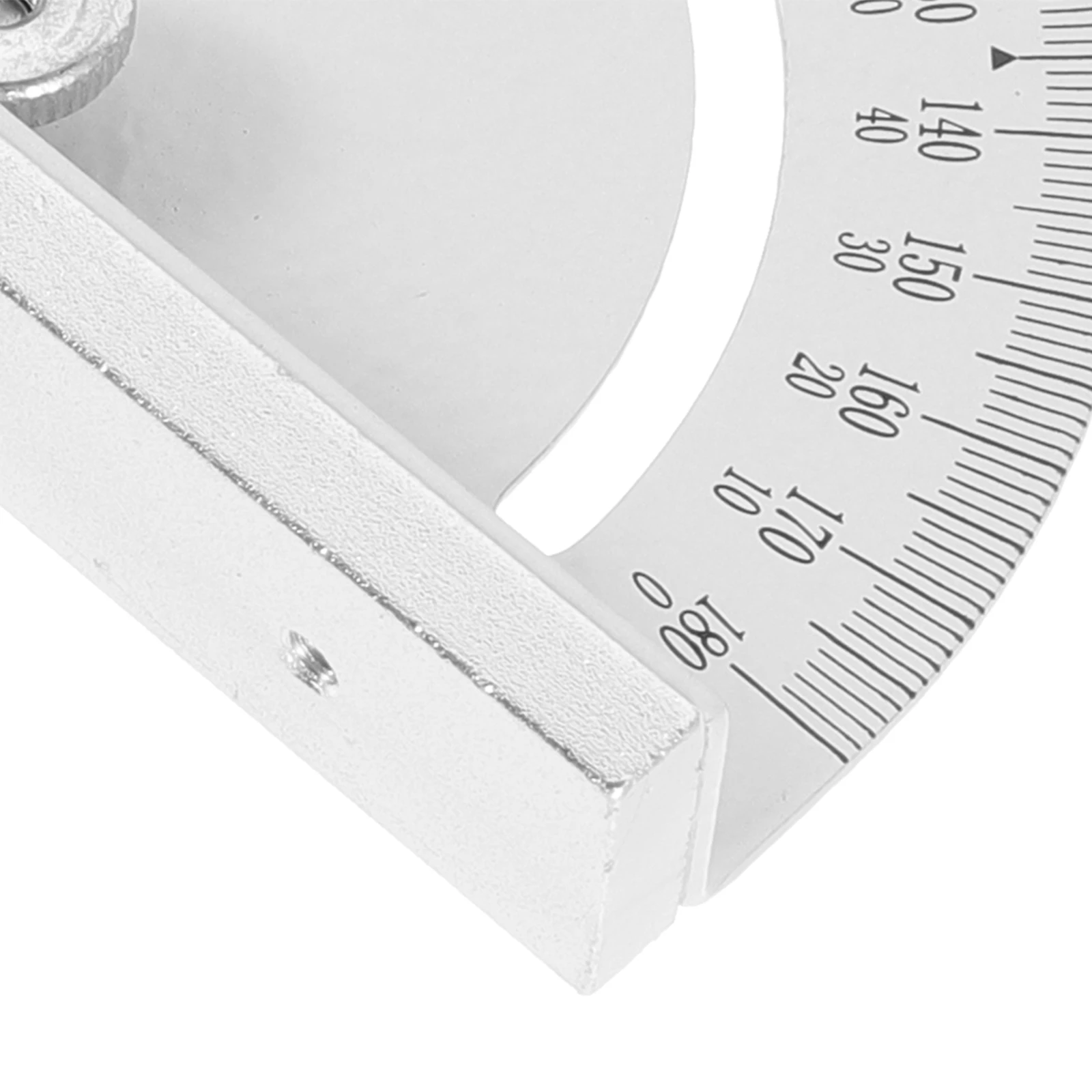 

Long Arm Folding Universal Lamp Base 190mm White Diameter Angle Measure Tool Steel Protractor Circular Saw Table Goniometer